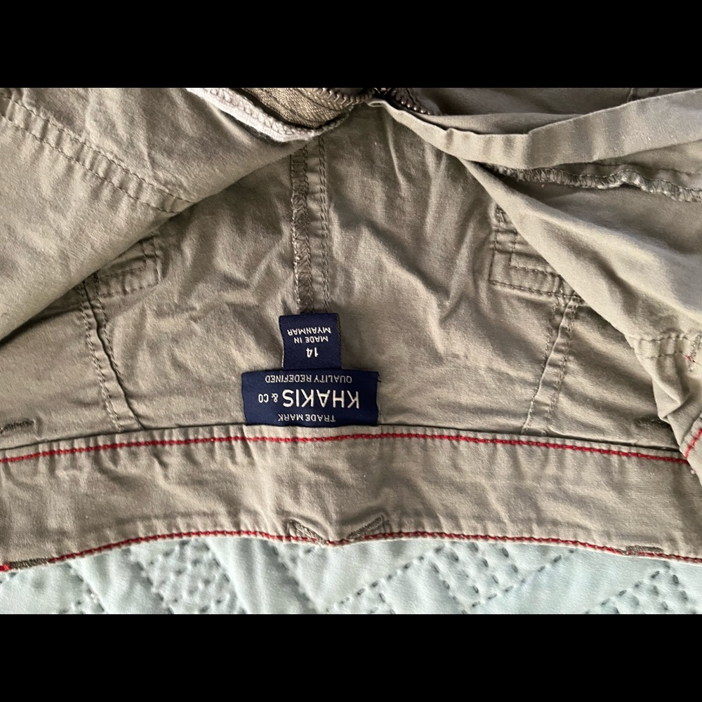 Khakis and co sz 14 hunter green color